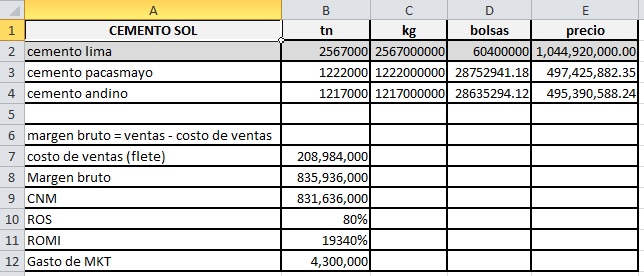 Tipos de datos en Excel2